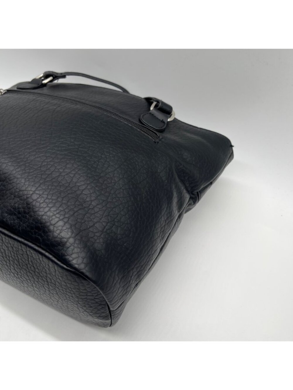 Giani Bernini Black FauxLeather Medium Shoulder Bag - Picture 8 of 10